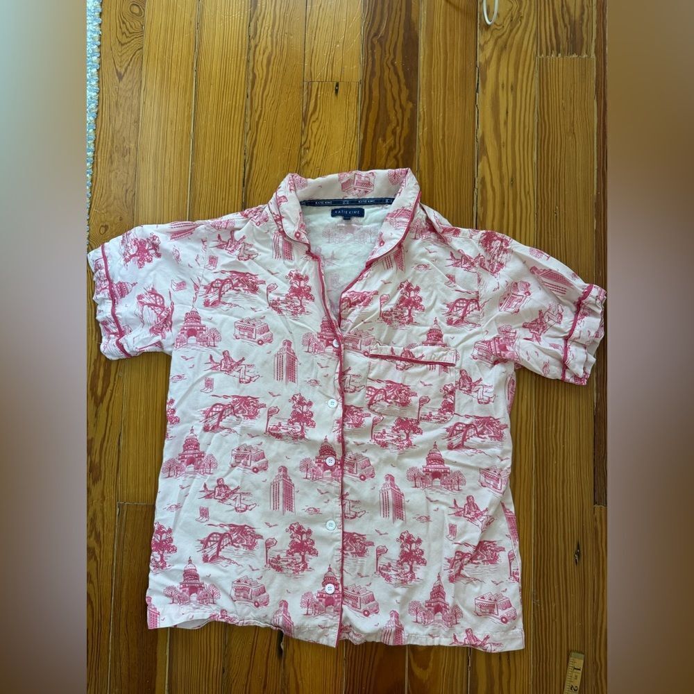 Katie Kime Austin PJ Top